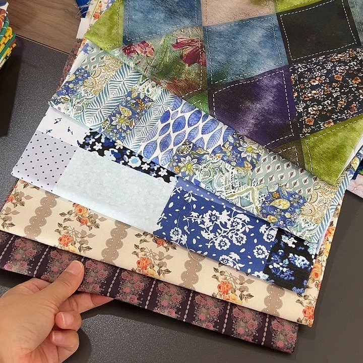 炸***怪棉5米价纯棉平布1.1宽果子布艺5色各一米