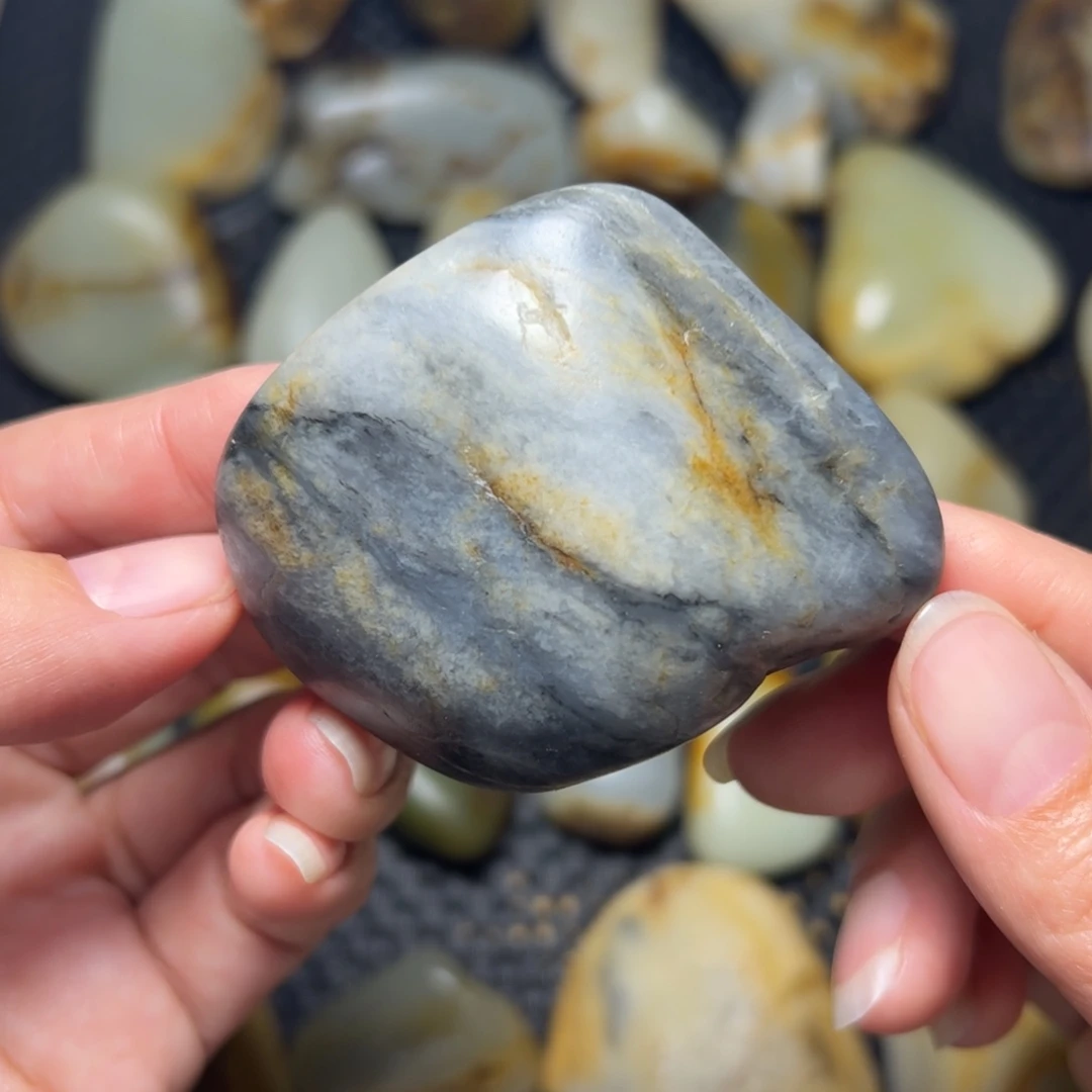 和田玉未镶嵌挂件A69