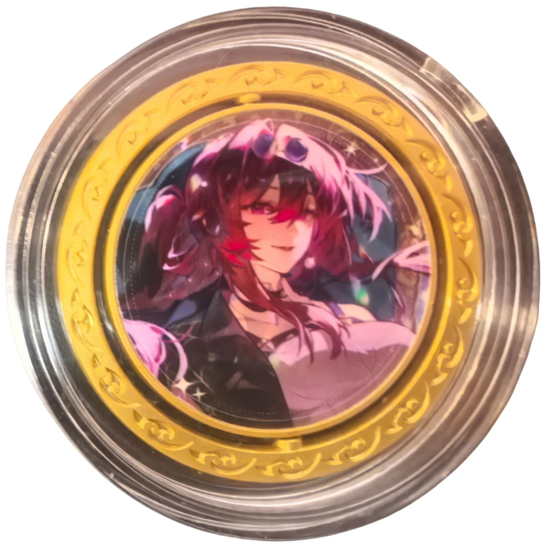 强盗链接《星穹铁道》纪念币金属（可换墙）同人二创