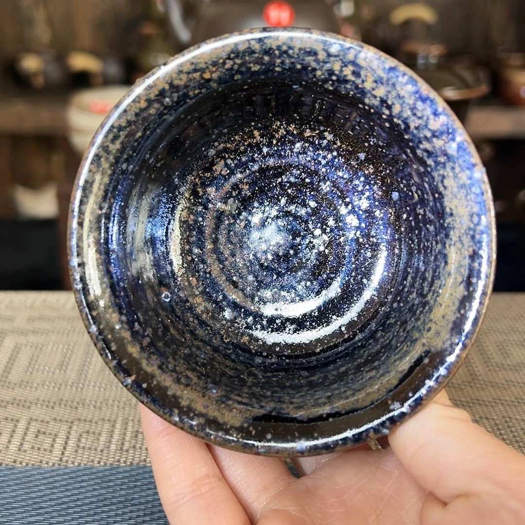 纯手工制作的黑变蓝