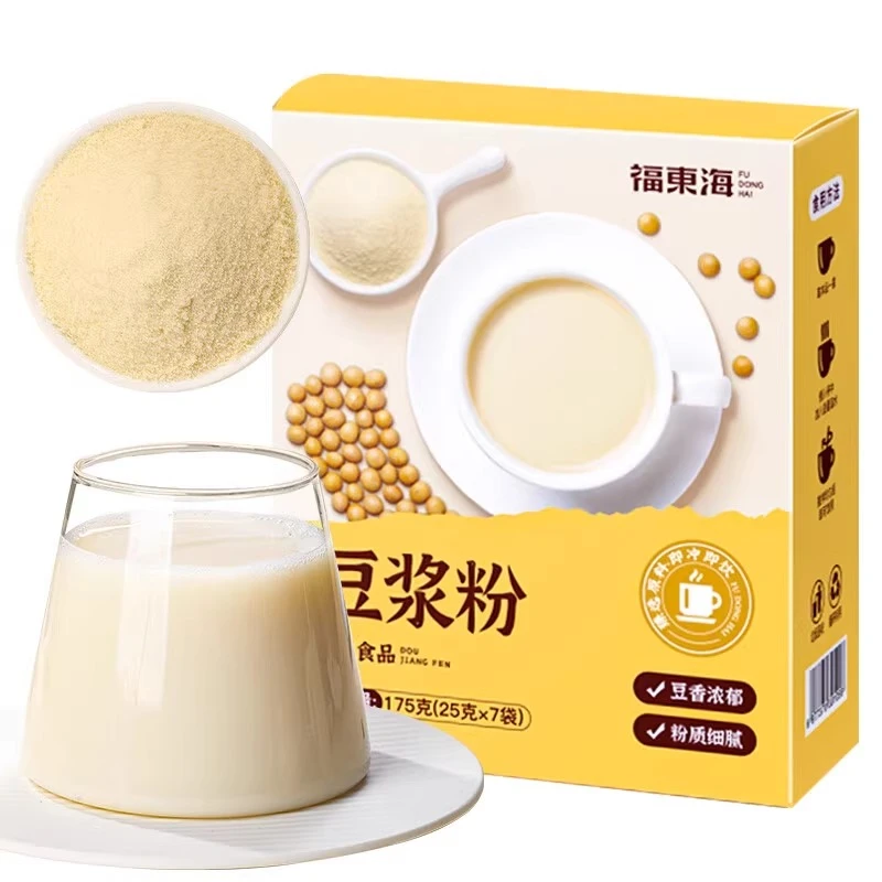 【25年12月到期】福东海 豆浆粉175克（25克/袋x7袋）/盒早餐冲泡即饮