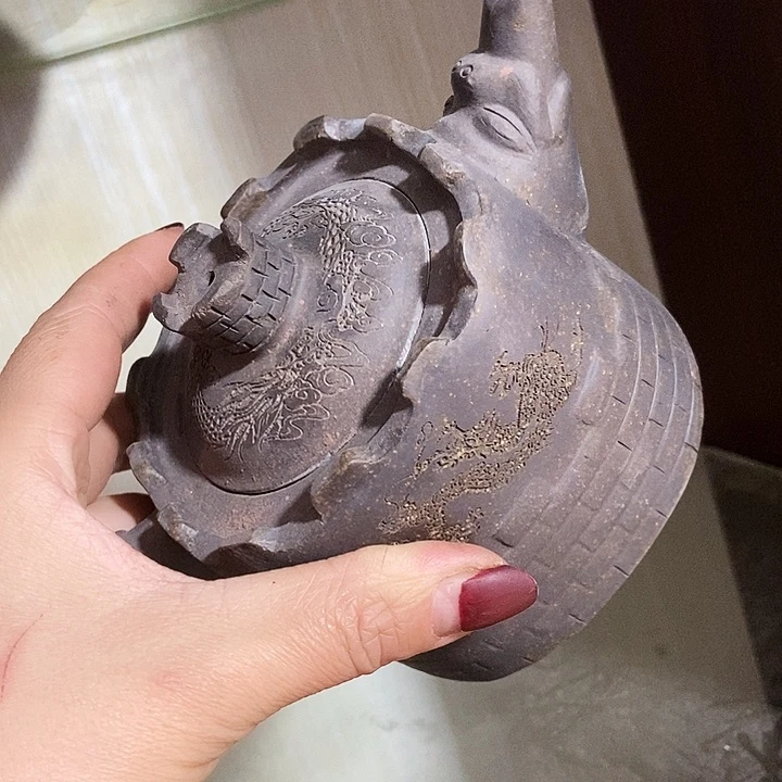 全手工制作宜兴紫砂茶壶