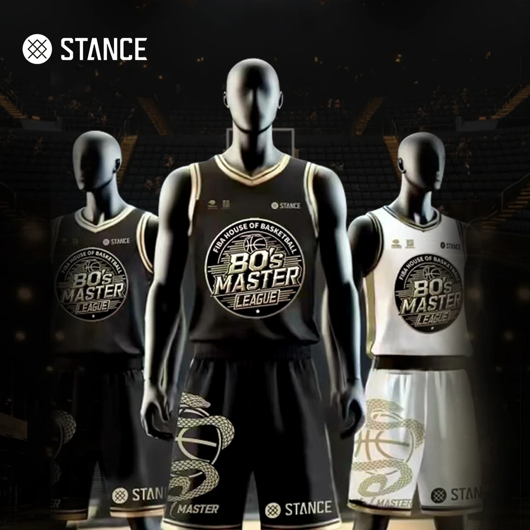 STANCE X RUCKER PARK 359 联名洛克公园80后大师篮球联赛球衣