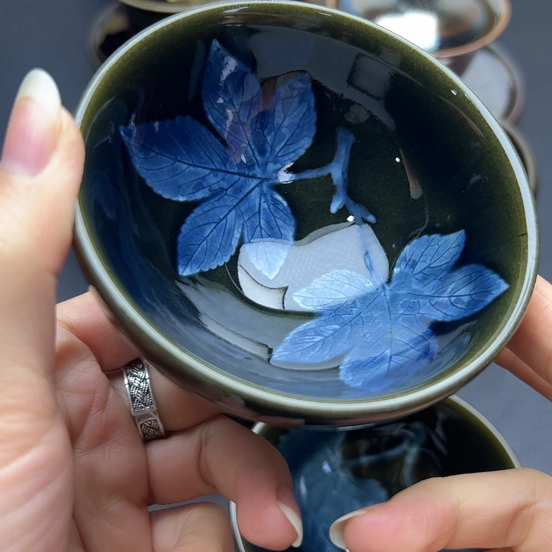 茶盏建窑建盏主人杯