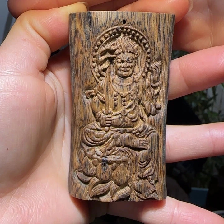 沉香吊坠白露吊坠35.6克