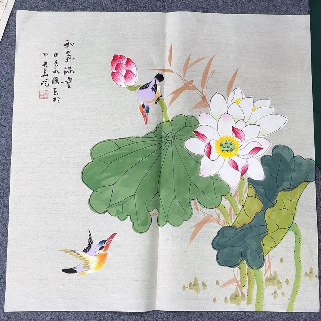 国画宣纸国画纯手绘字画