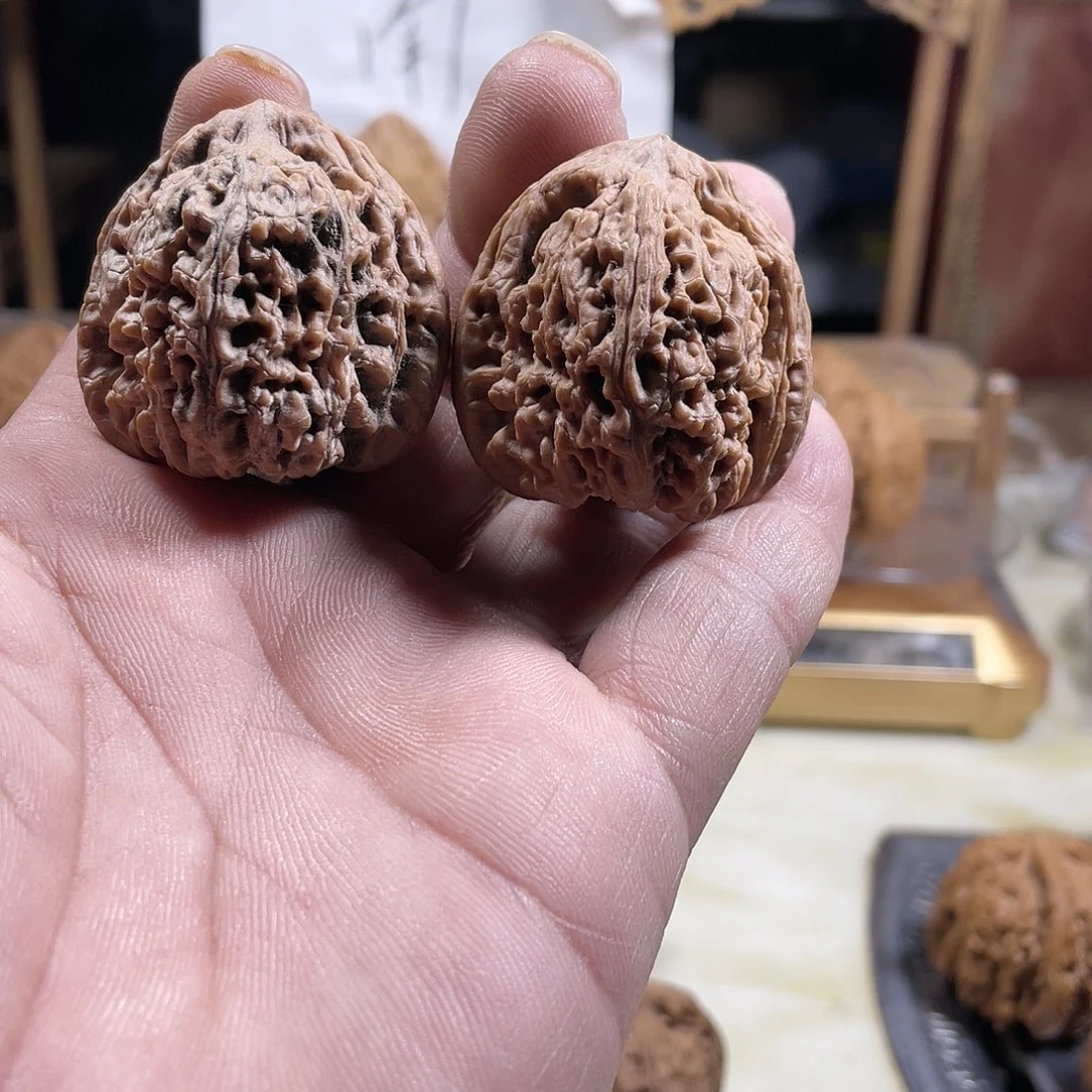 桃核吊坠错*文玩核桃南将石