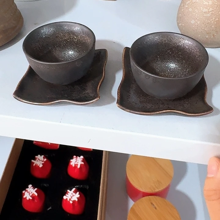 主人杯一个，瓷？！品茗