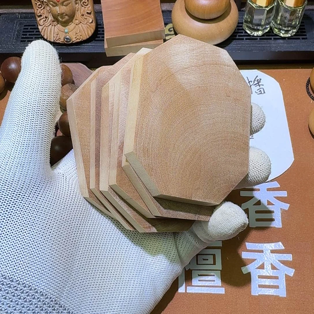 檀香木老山檀香茶杯垫