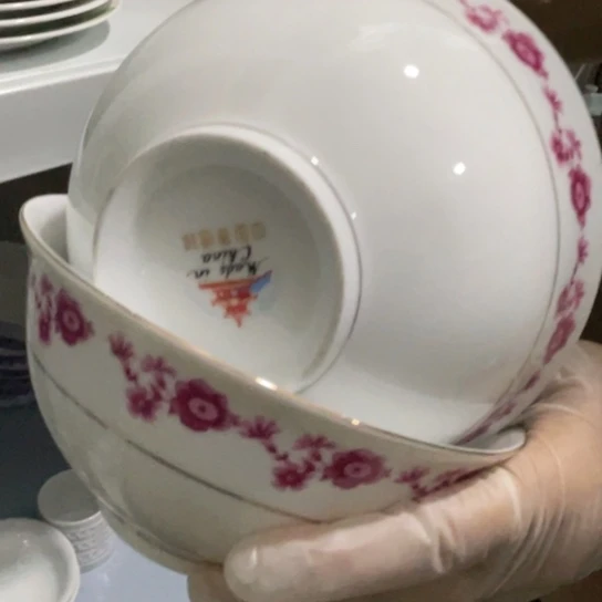 瓷片陶瓷陶瓷6英寸2个高岭土