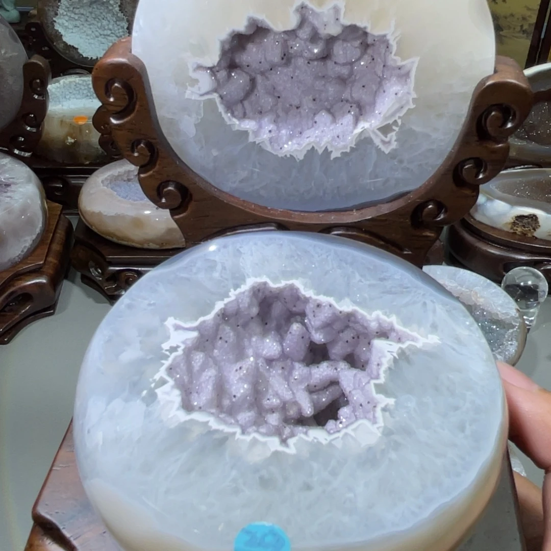 水晶摆件未镶嵌聚宝盆