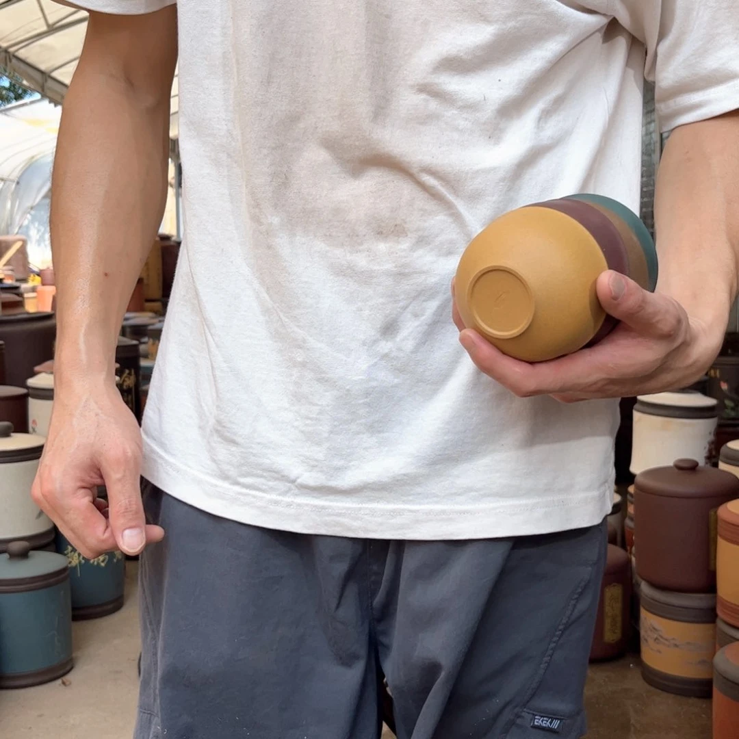紫砂茶叶罐主人杯