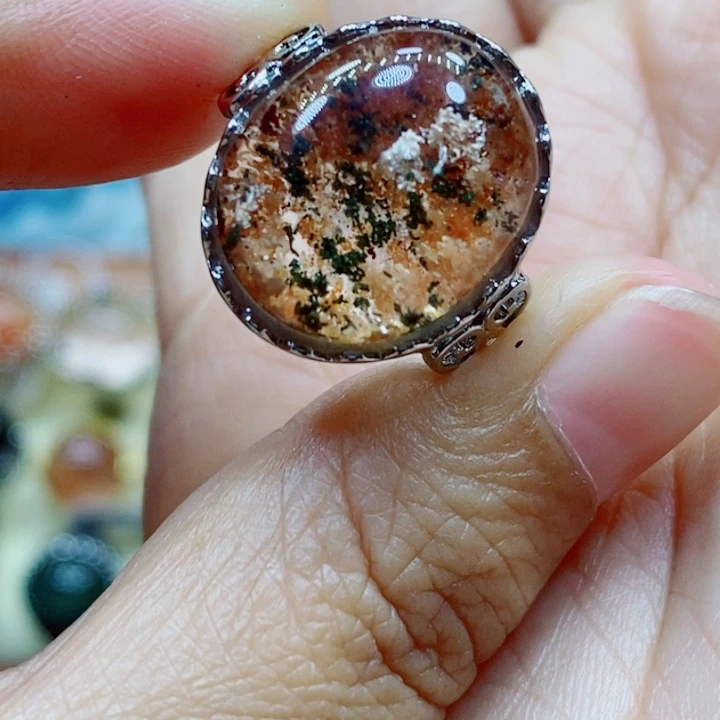 水晶戒指未镶嵌水晶