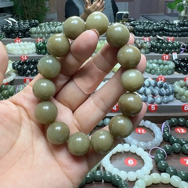 未镶嵌手链和田玉新疆且末糖卡16