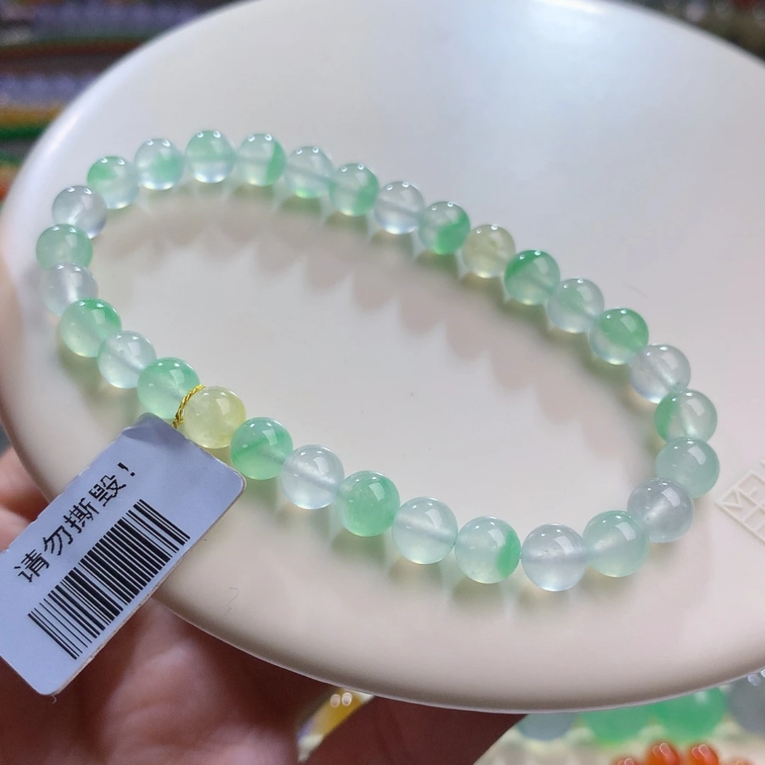 翡翠未镶嵌手链卡6