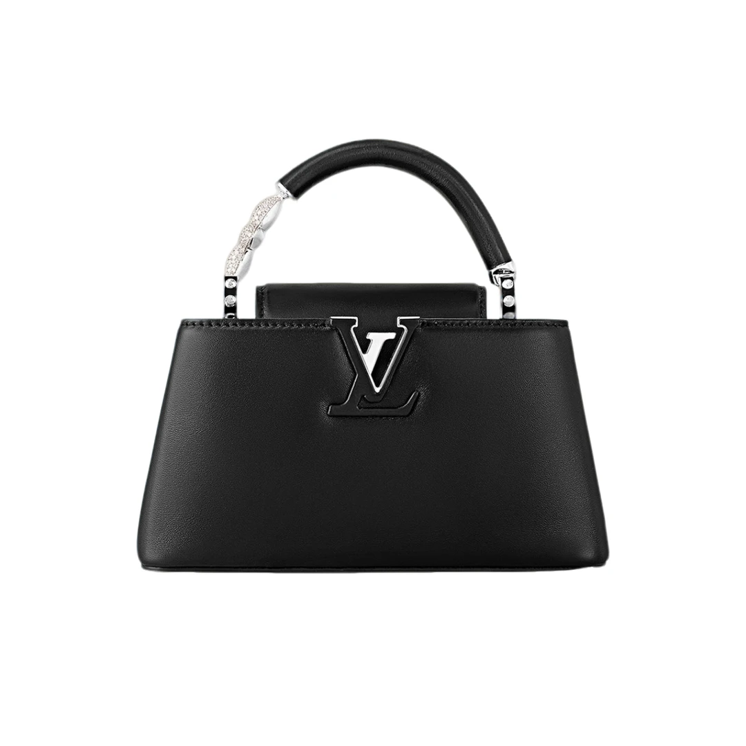 99新 LouisVuitton/路易威登 黑色/新款/cap/卡普辛/单肩包/B6936