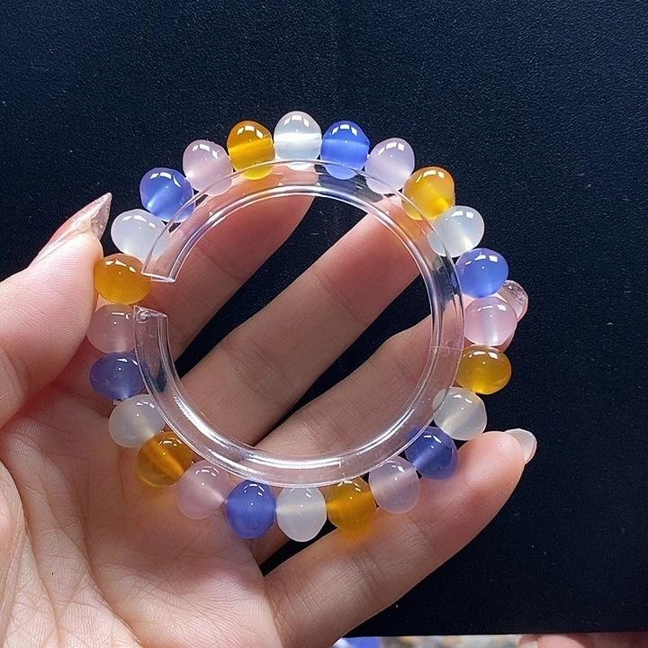 玛瑙/玉髓未镶嵌手链