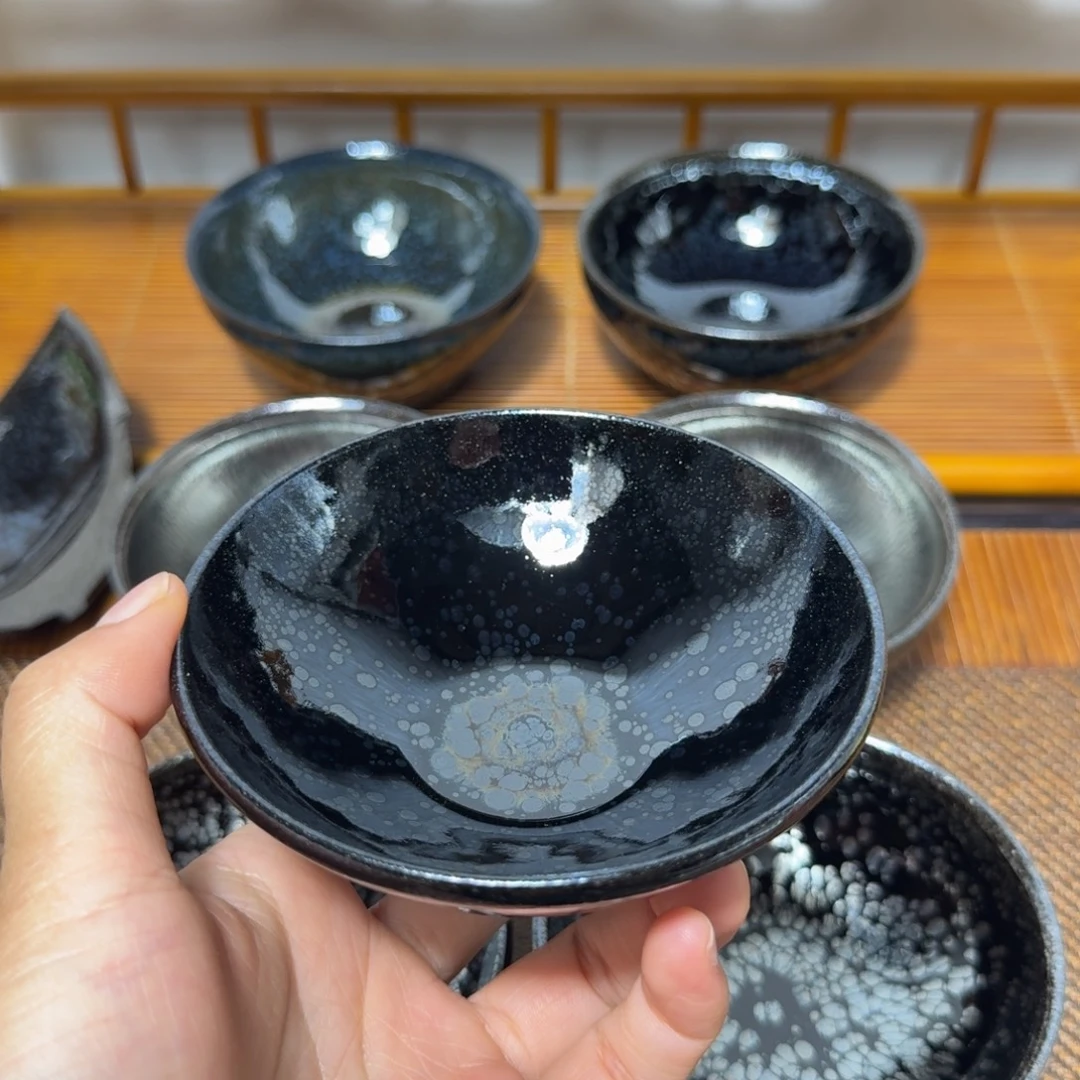 茶盏建盏手工制作主人杯茶杯
