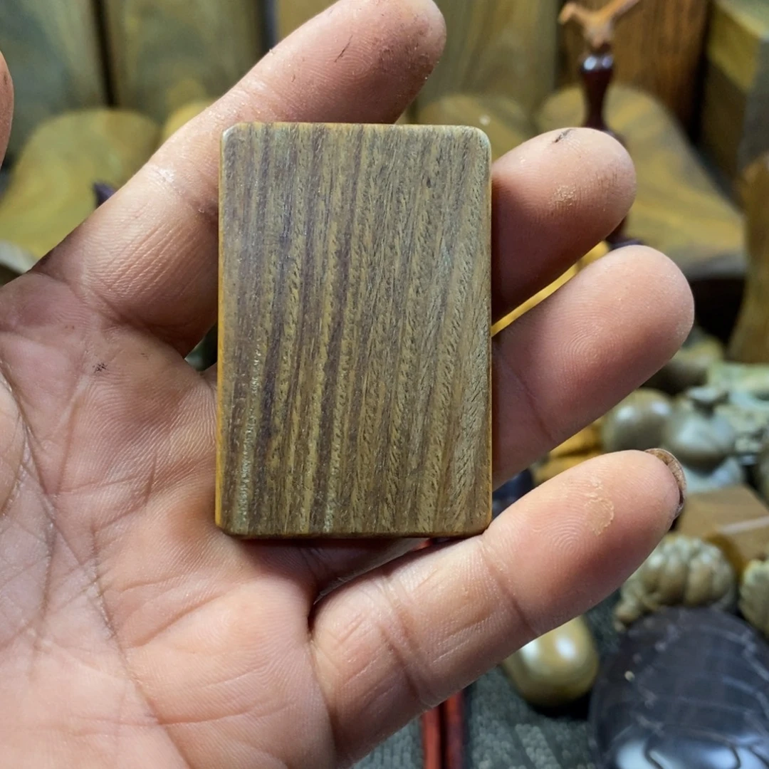 陶瓷绿檀木制工艺品70