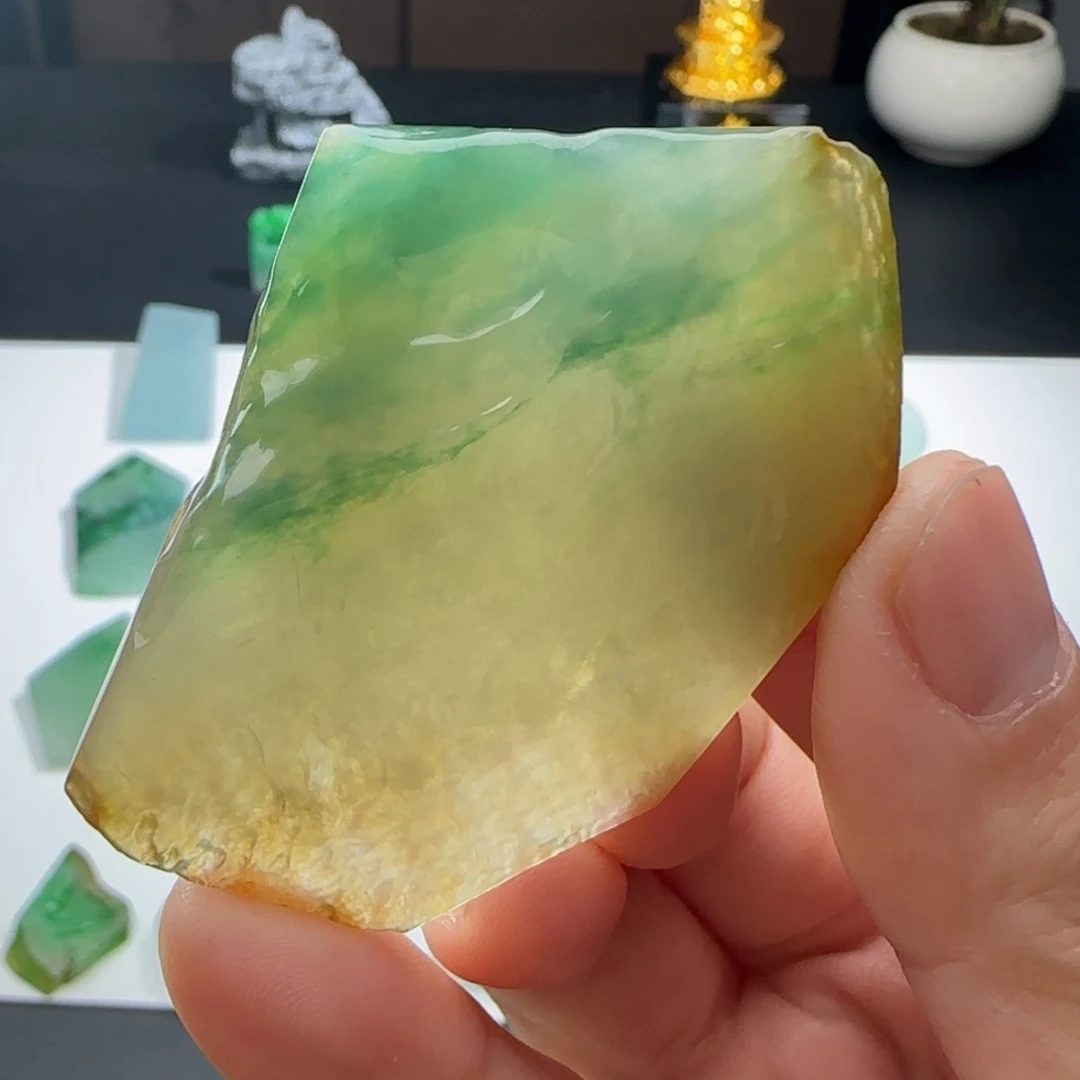 定制翡翠未镶嵌材料