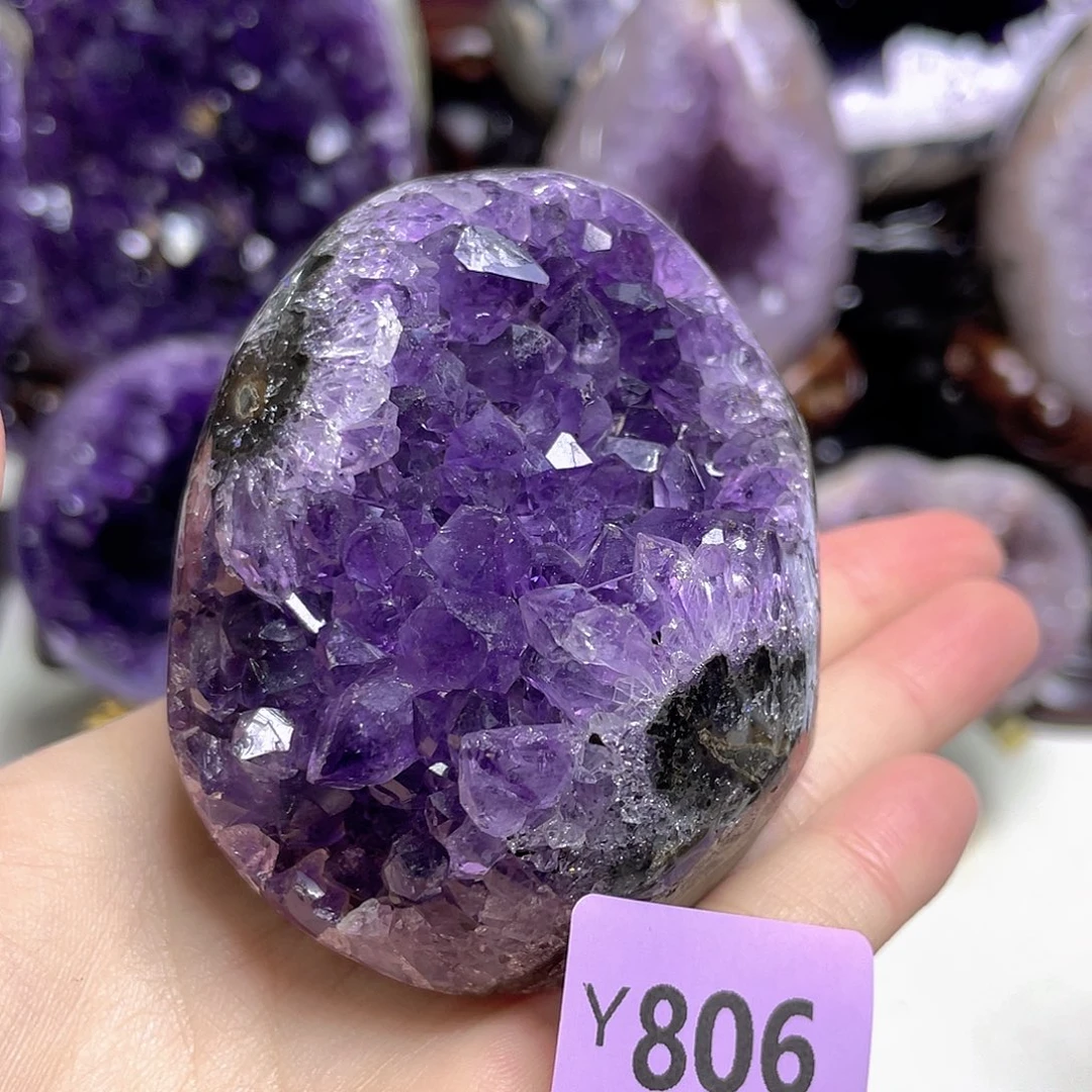 摆件未镶嵌紫晶晶震