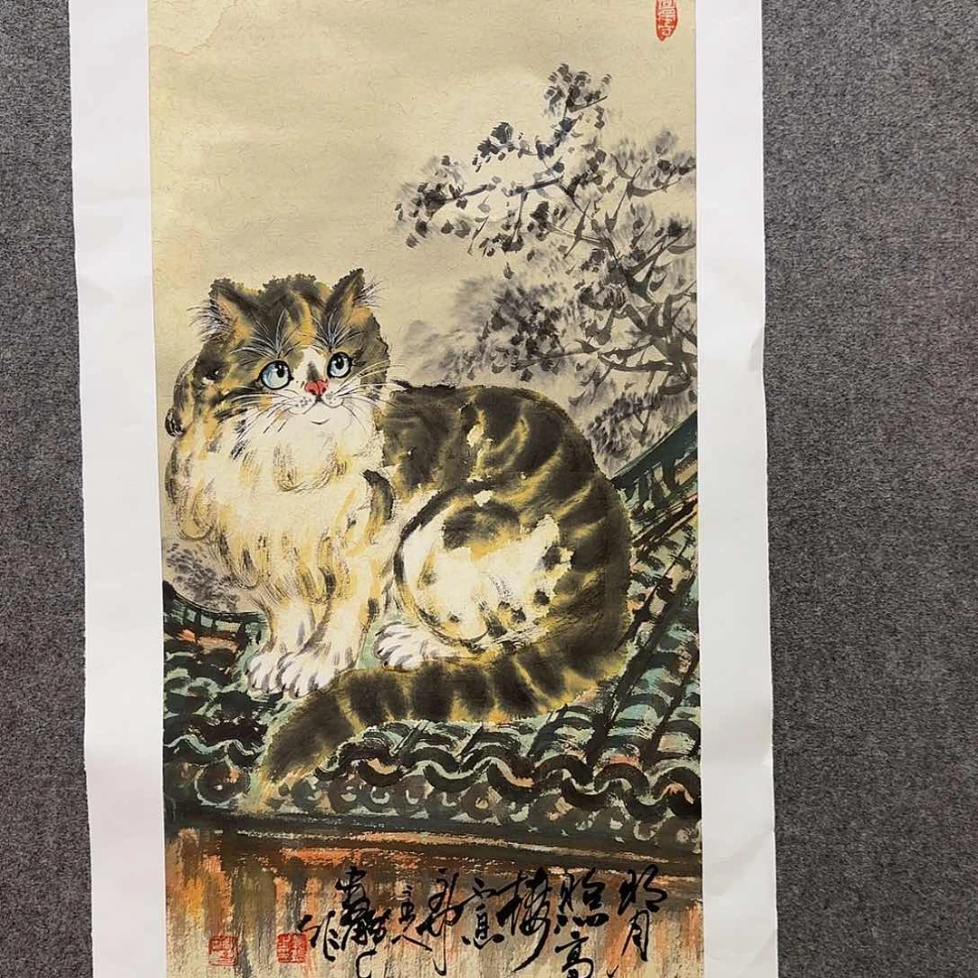 国画娄鹏老师手绘作品