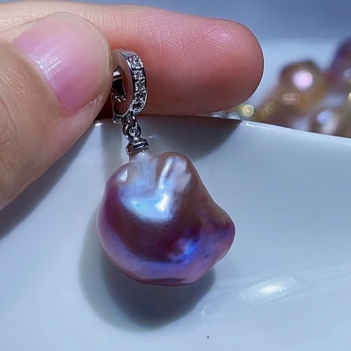 淡水珍珠未镶嵌颈饰