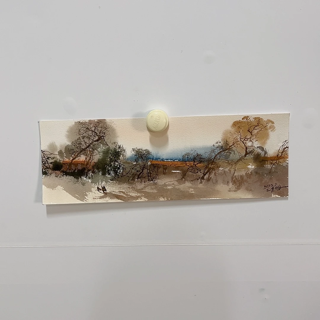 水彩书画艺术作品欣赏