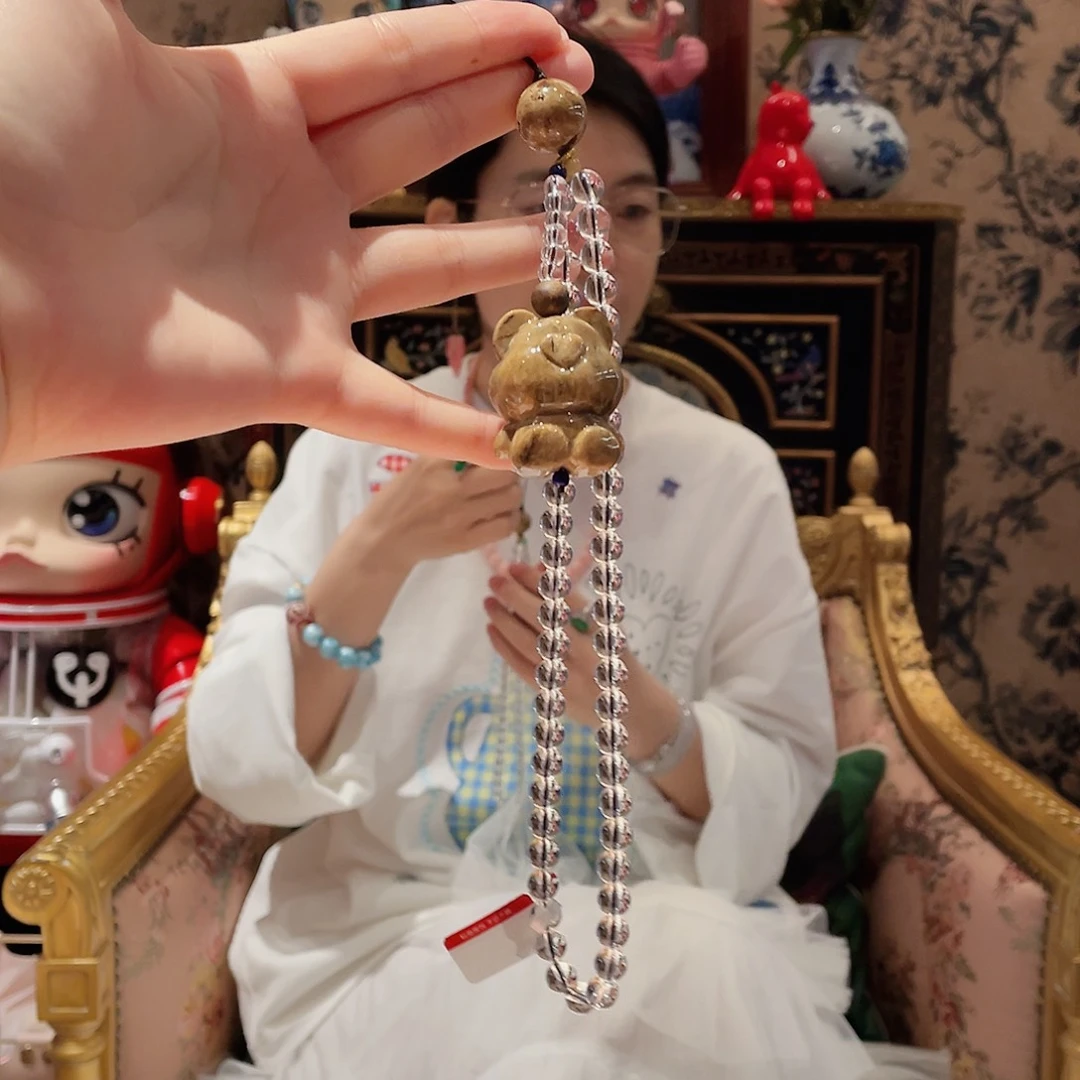 水晶车挂未镶嵌挂件