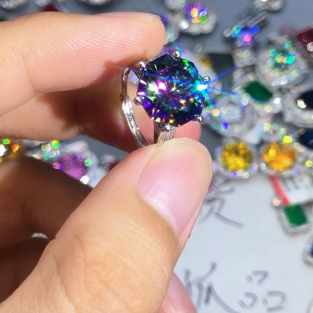 合金石英质玉戒指