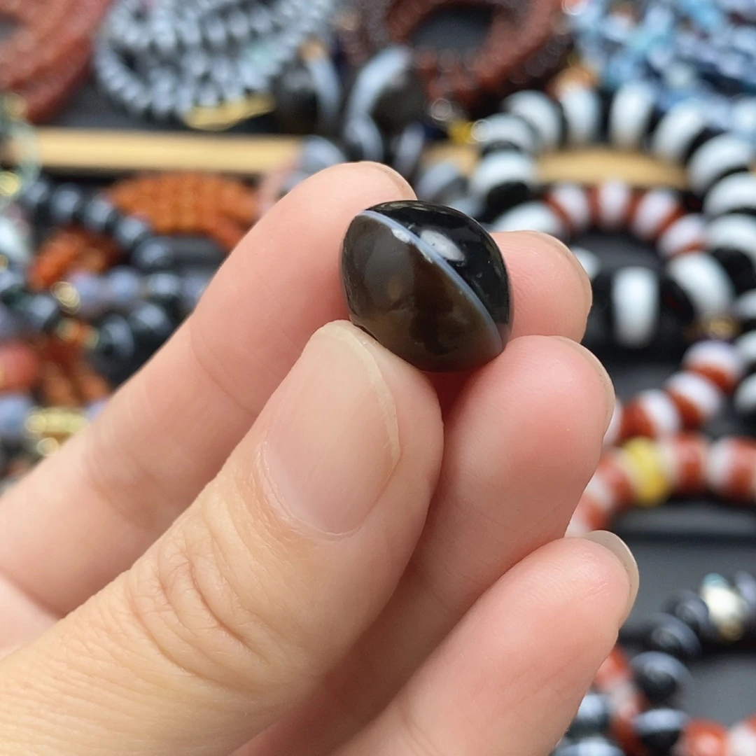 玛瑙/玉髓玛瑙单珠未镶嵌