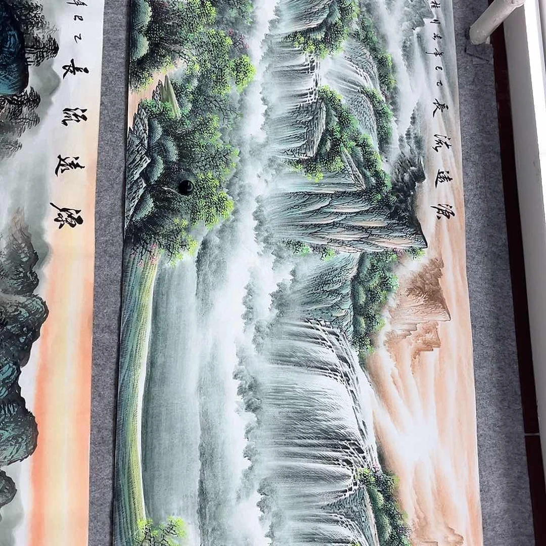 哇***学国画明月的直播间888
