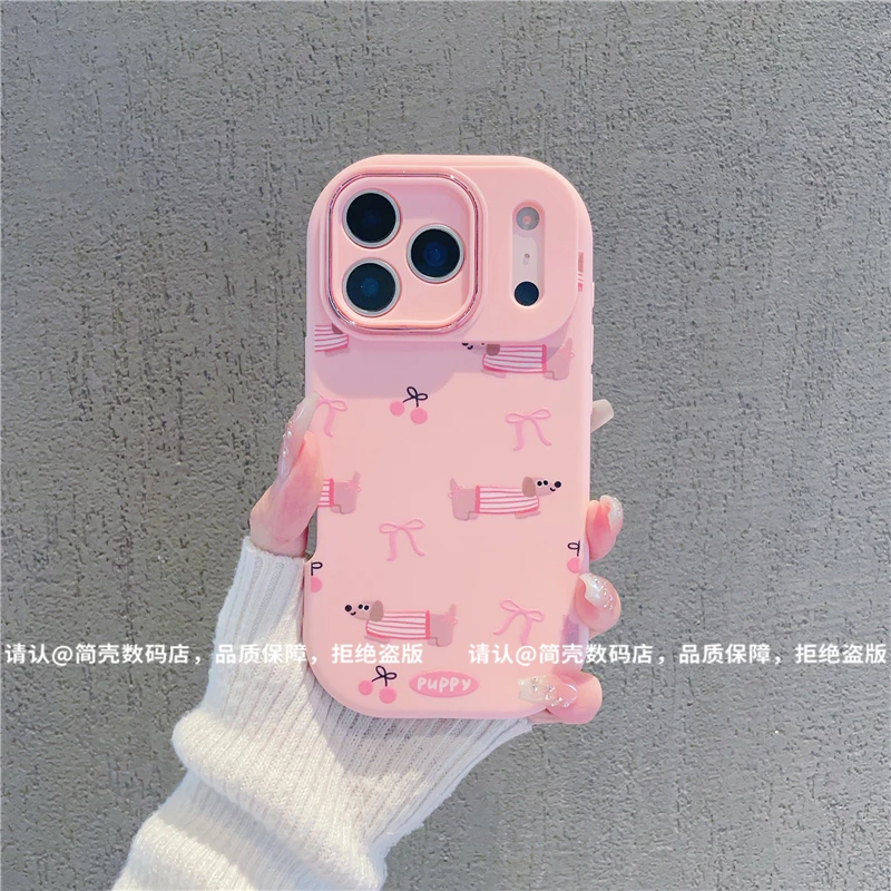 金属小胖妹适用苹果17/iPhone/华为荣耀/VIVO/OPPO/小米手机壳潮