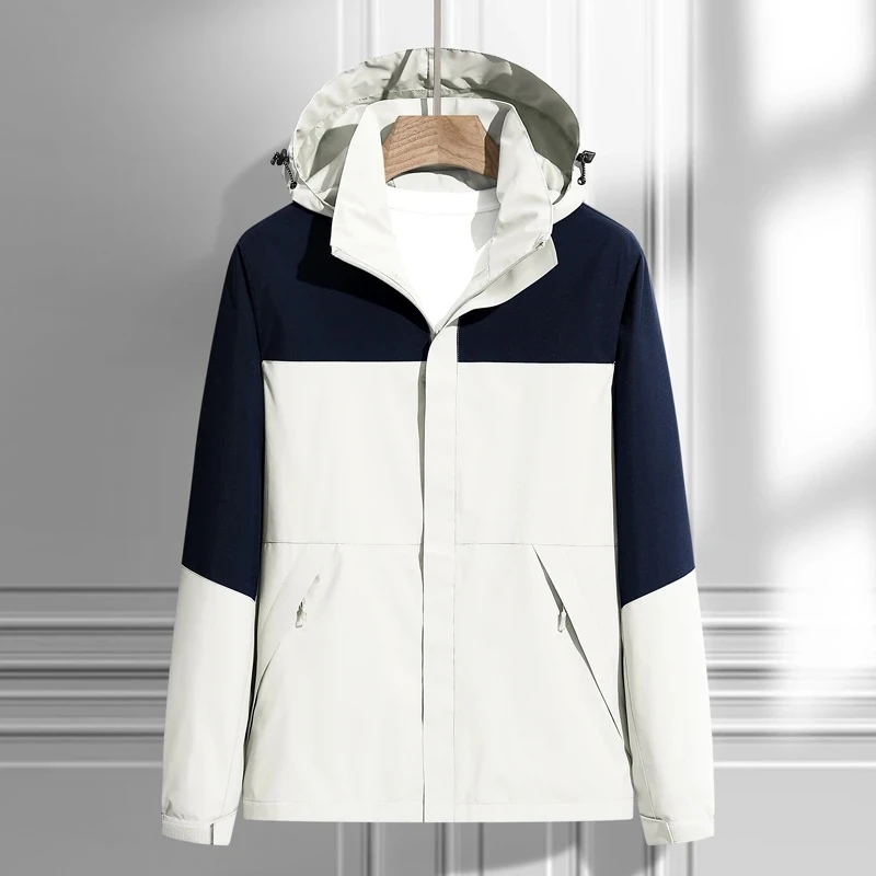 【茶芙巷】户外冲锋衣春秋薄款透气防水防风登山女款13203-H5【ZS】