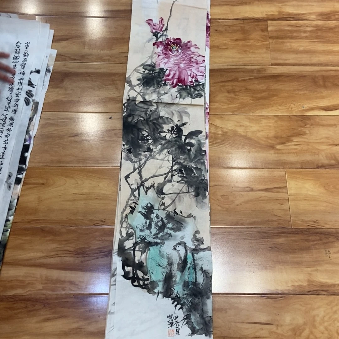 【闪购商品】国画水**夫墨鱼精品墨鱼精品