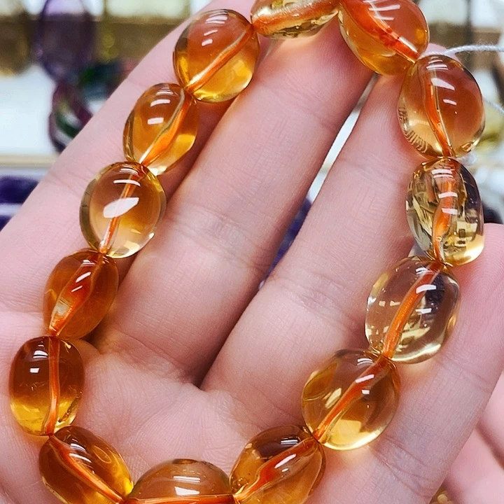 水晶手链未镶嵌?****?天然