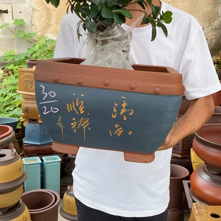 紫砂花盆紫砂艺术学院的学生