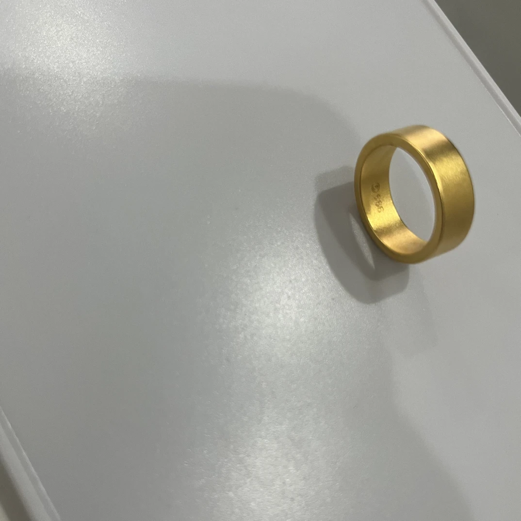 合金戒指 古法传承磨砂戒指闭口戒指男女款