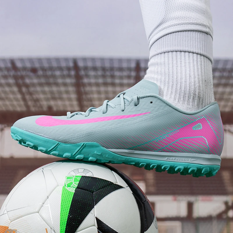 NIKE耐克男鞋2025新款足球鞋新款轻量训练比赛运动鞋TF钉鞋FQ8449