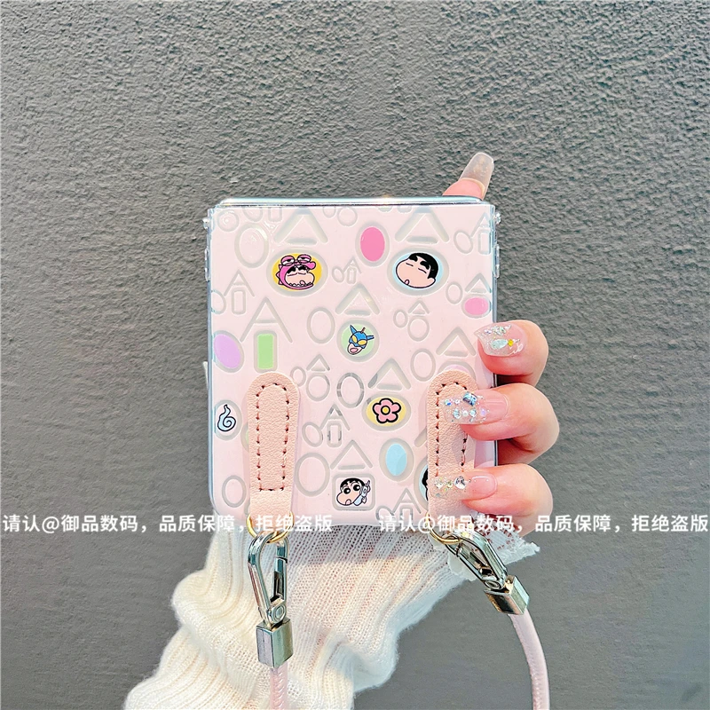（华为novaflip系列）透明折叠壳适用华为novaflip手机壳防摔爆款潮