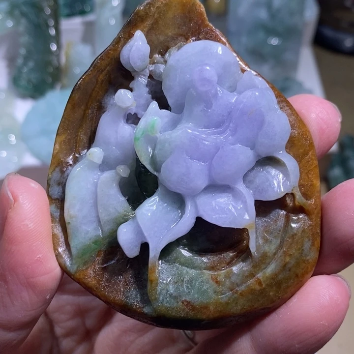【闪购商品】颈饰未镶嵌翡翠悟道