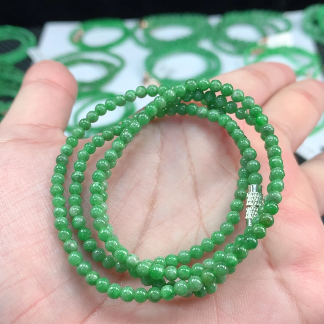 翡翠手链未镶嵌翡翠