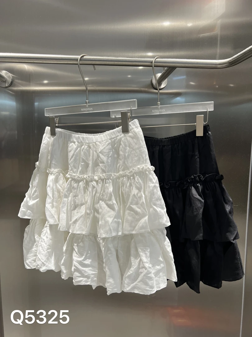 卡麦酱-MR 纯色蛋糕裙 5325