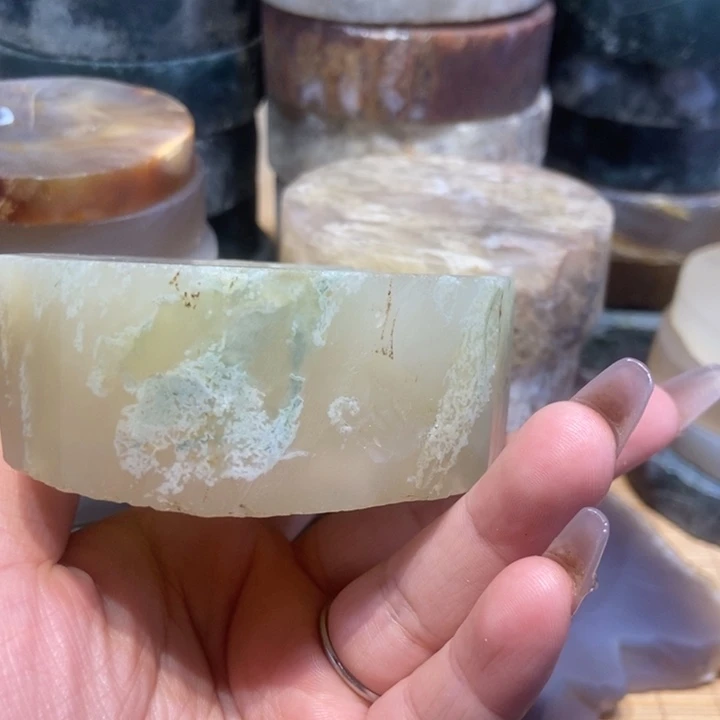 定制玛瑙天然玛瑙小蓝草