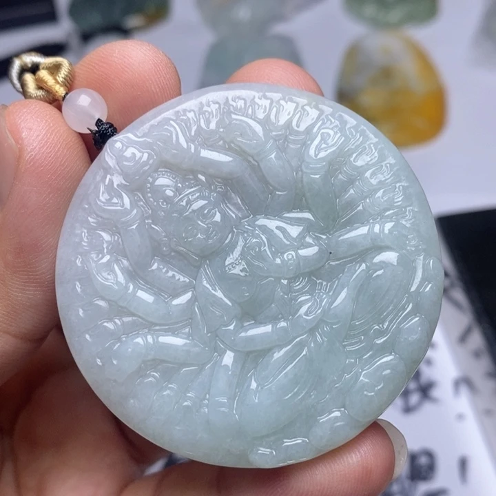 颈饰未镶嵌翡翠翡翠
