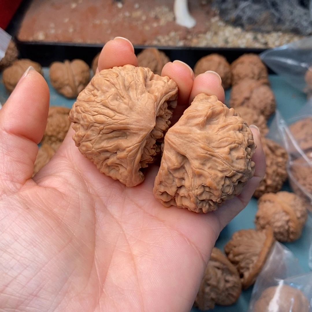 文玩核桃吊坠蛇头33