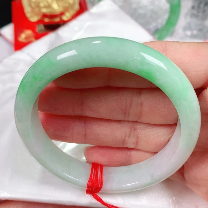 未镶嵌手镯翡翠   编号0259 正圈56