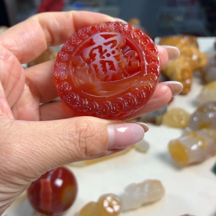 未镶嵌吊坠(不含链)玛瑙/玉髓
