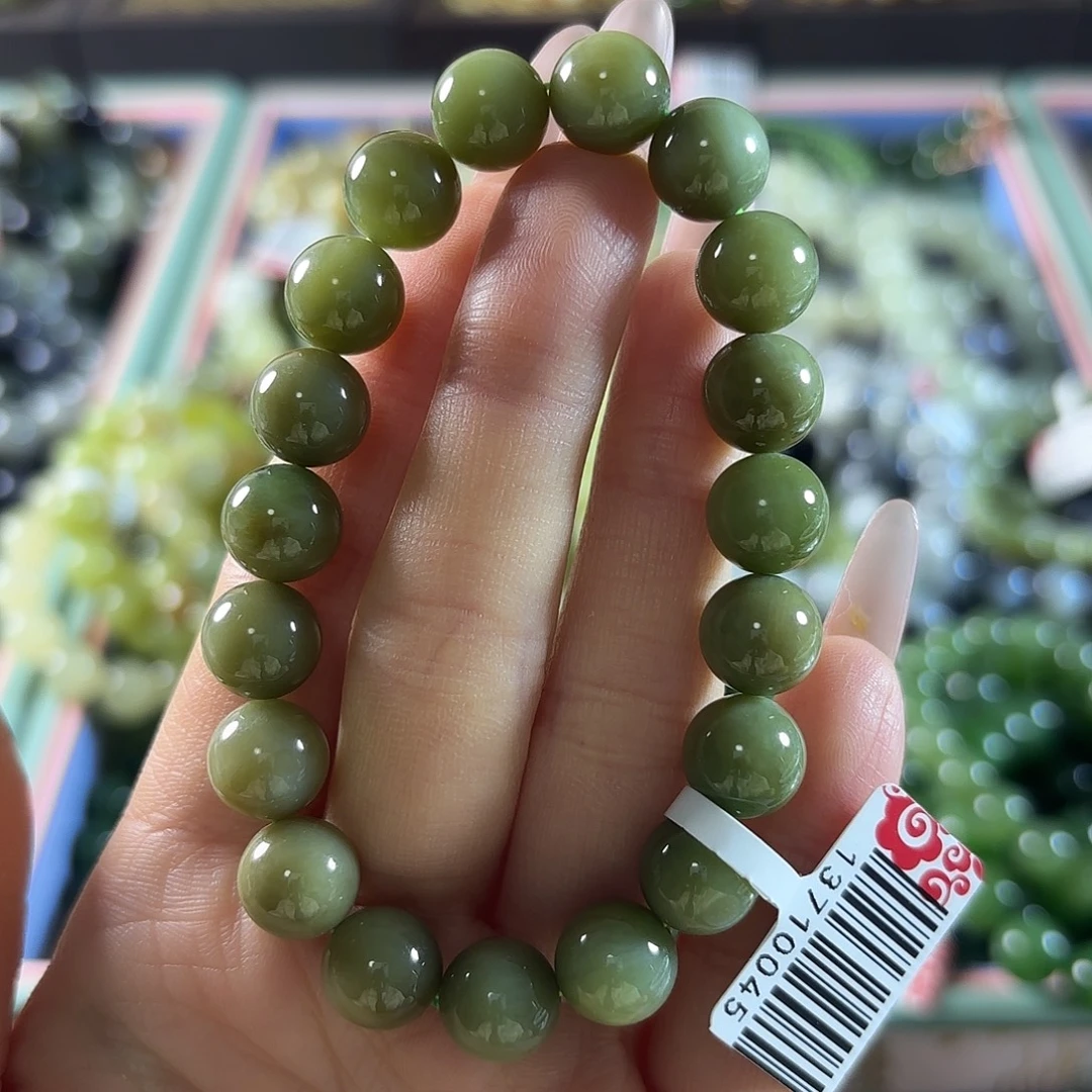 和田玉未镶嵌手链93