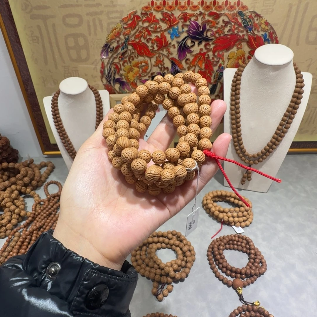 鉛***洗桃核吊坠1.0野生桃核脖挂